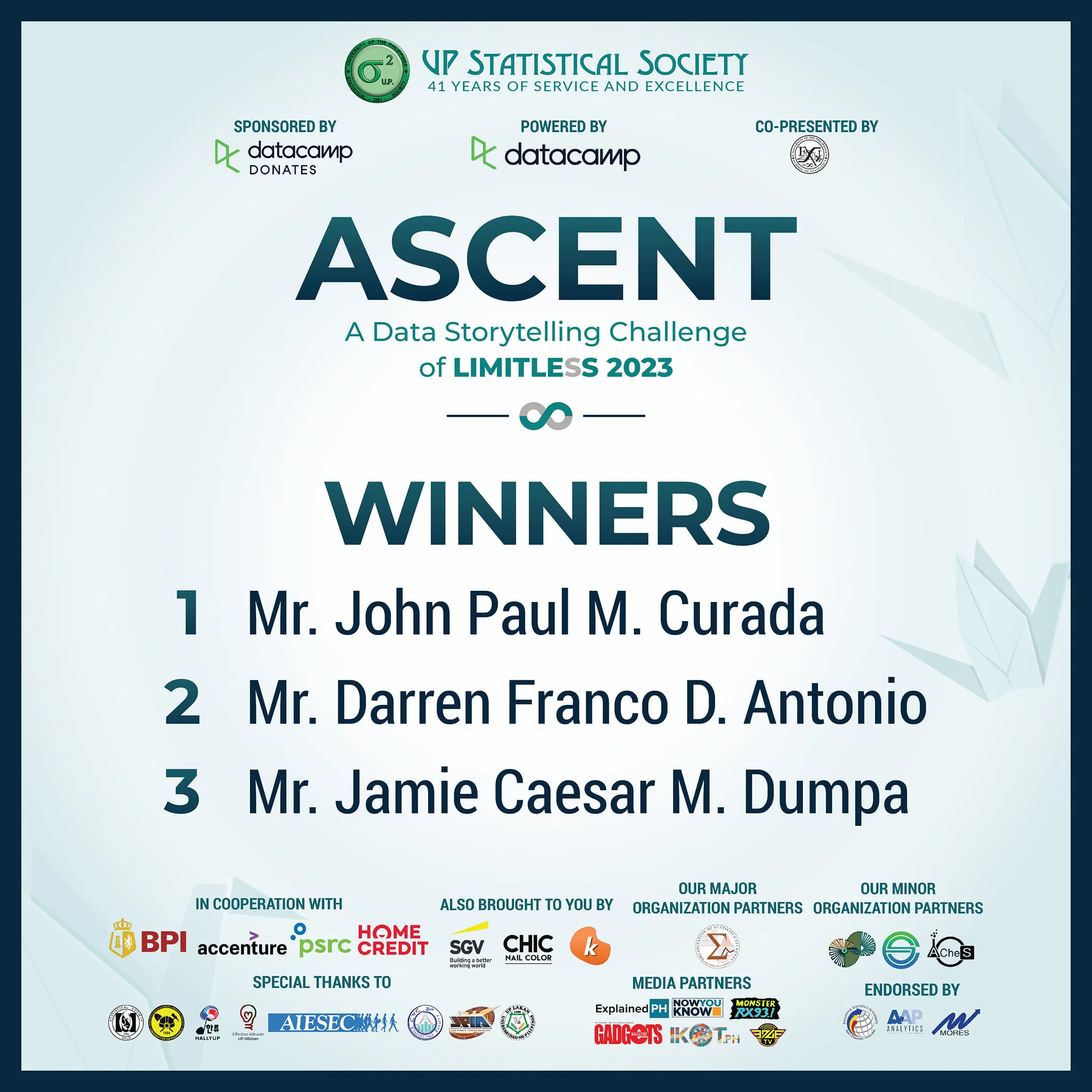 ASCENT 2023: A Data Storytelling Challenge