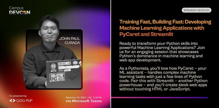 Training Fast, Building Fast: Developing ML Applications with Streamlit and PyCaret