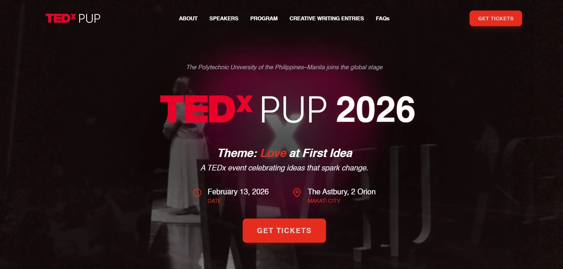 TEDx PUP Official Website